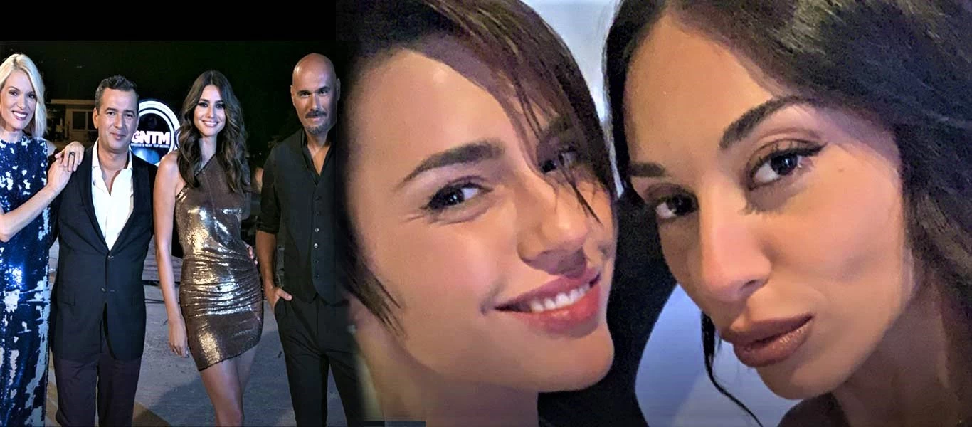 Ζίνα Γκουριώτη και Κάτια Ταραμπάνκο στα εγκαίνια του BOX